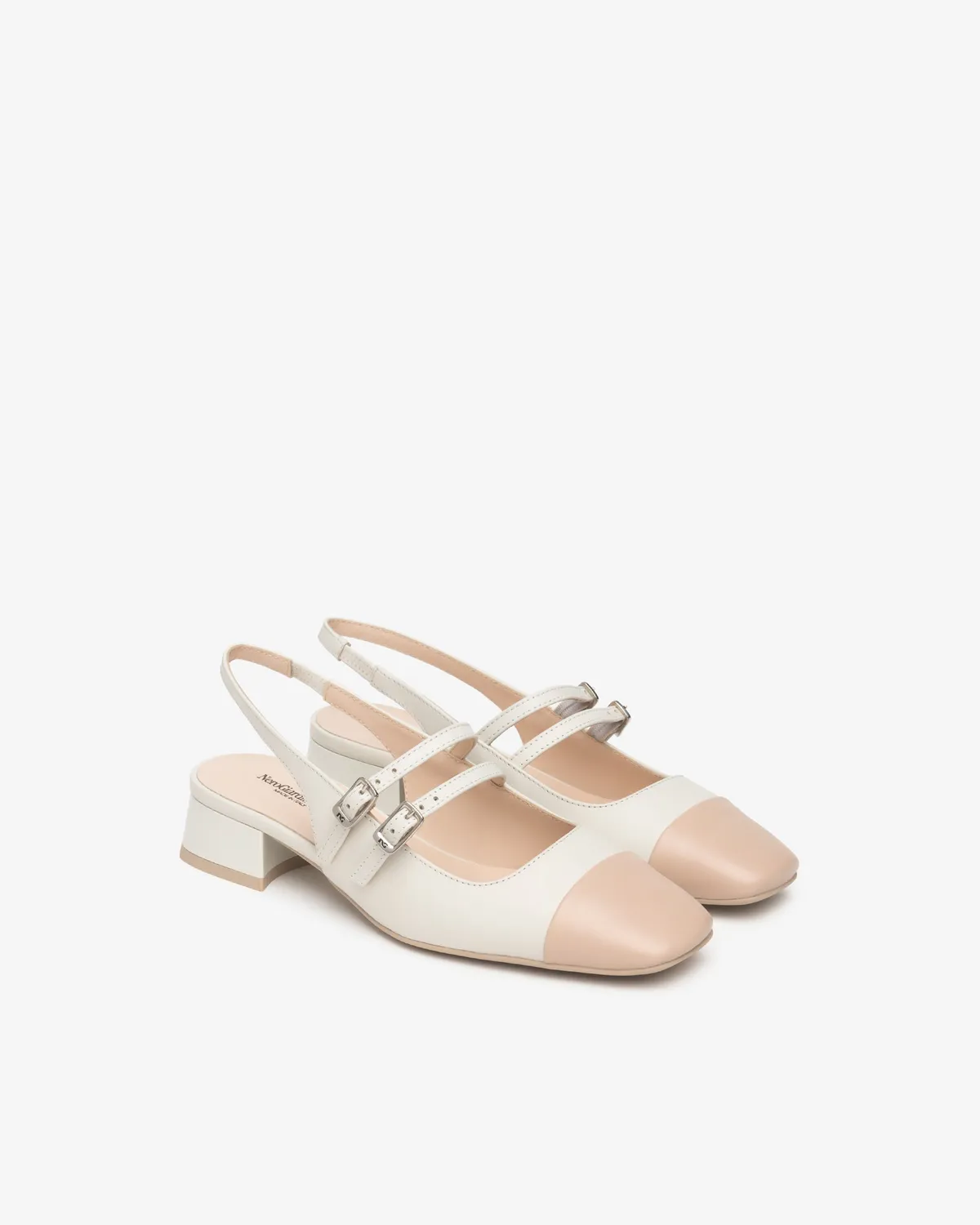Pantofi slingback dama NeroGiardini piele naturala