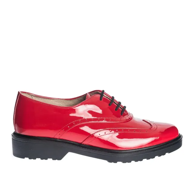 Catinca Shoes G8 RL pantofi damă piele roșu lac