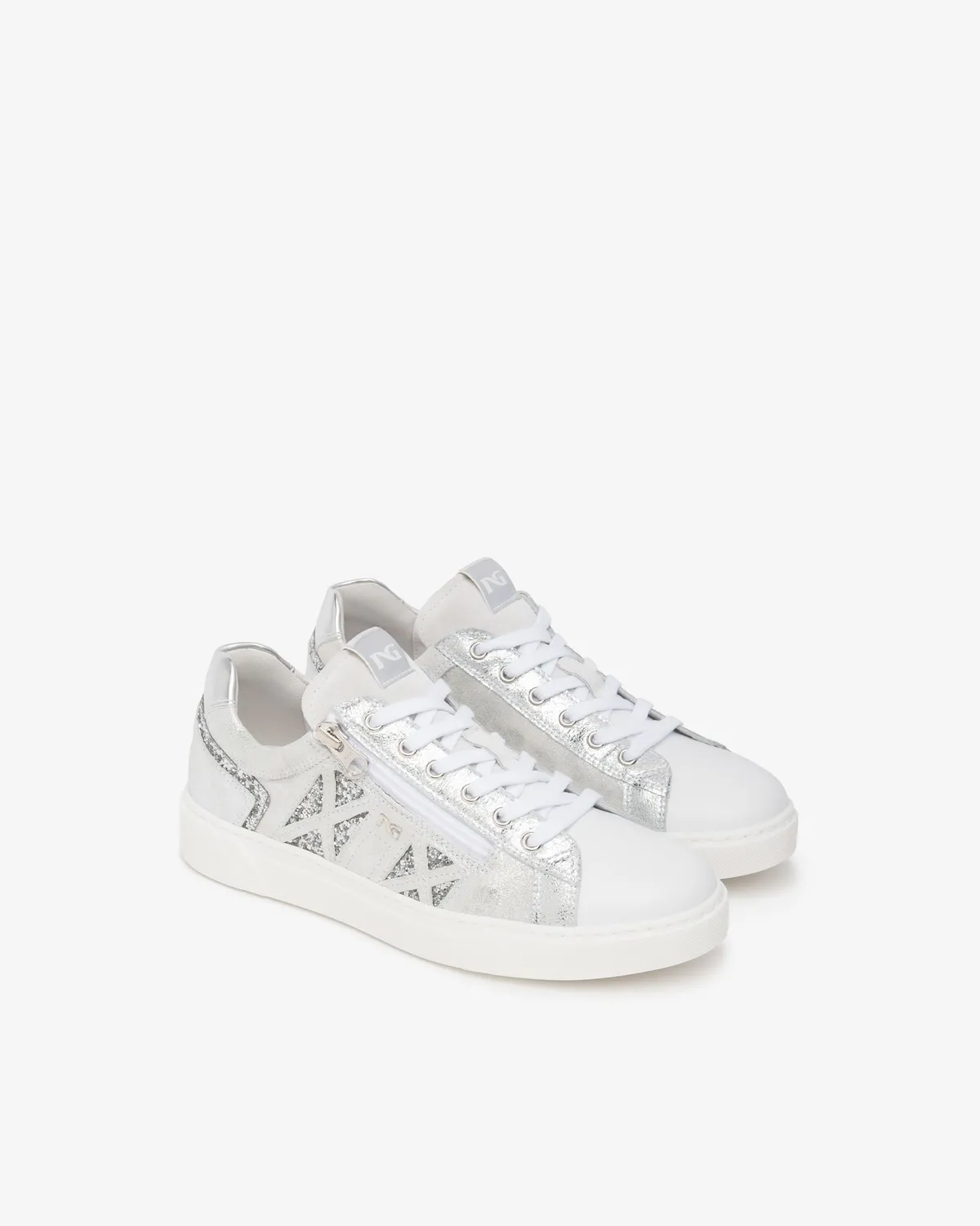 NeroGiardini sneakers dama piele si textil vara