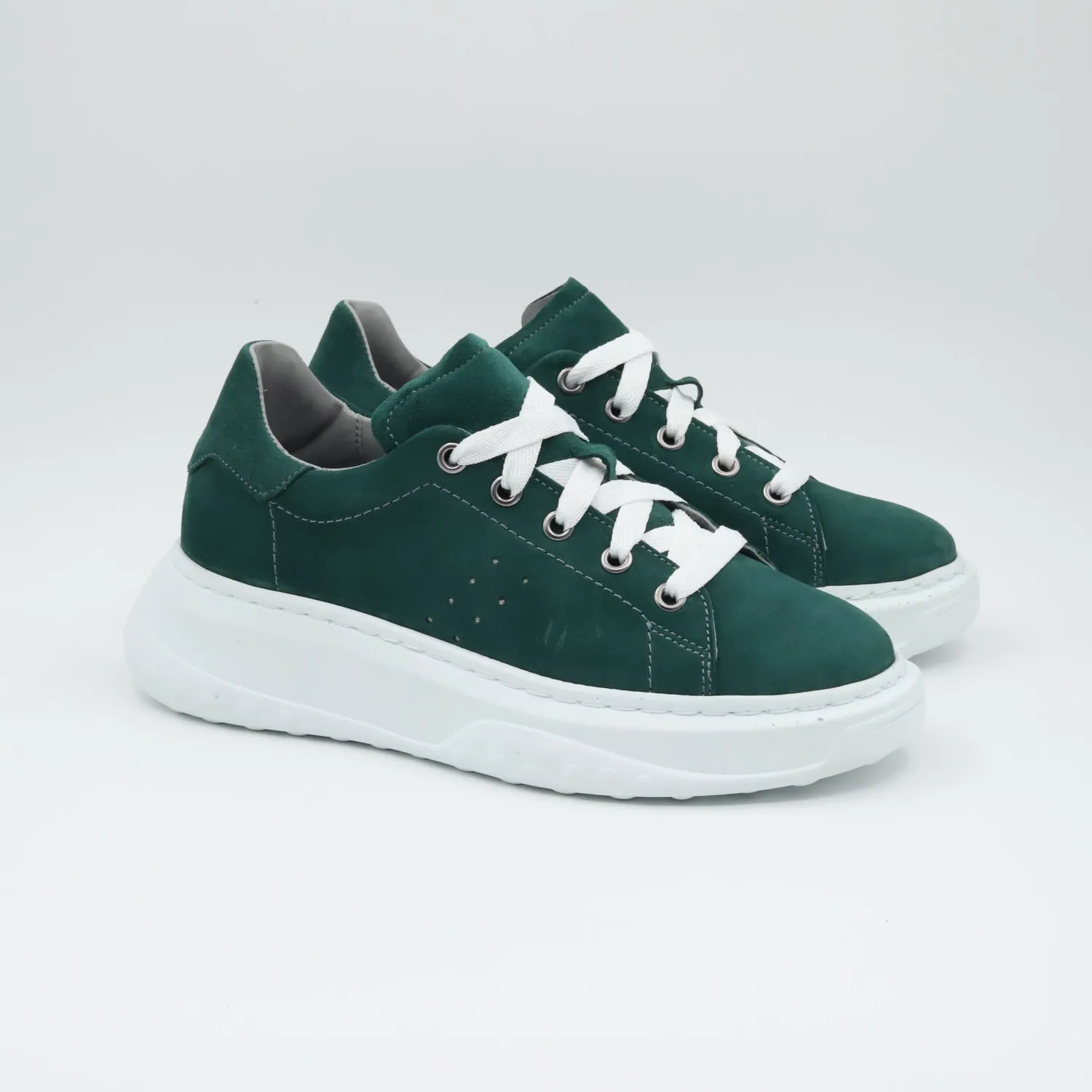 Lucas Shoes 5101 RV Vernose Velur sneakers piele