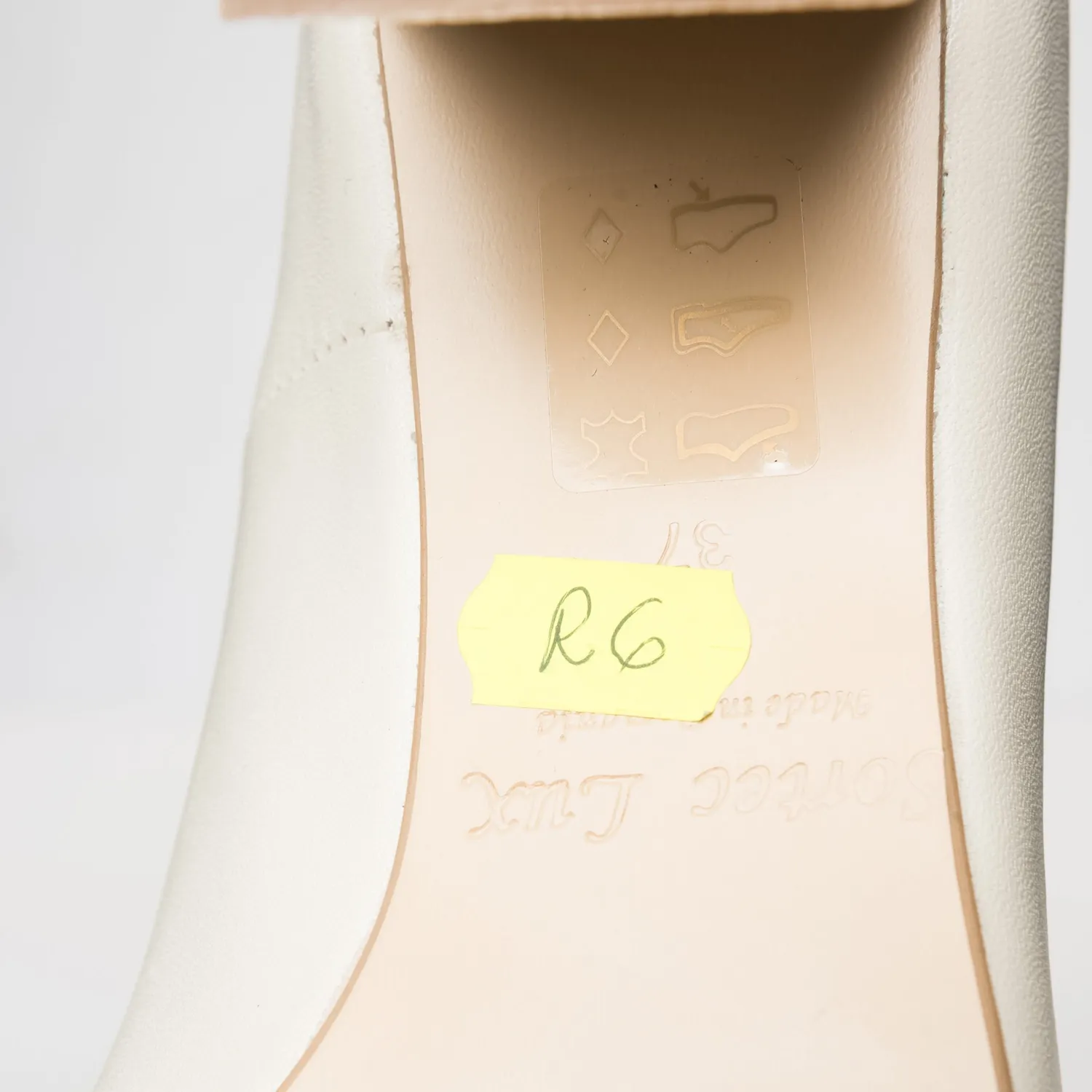 Catinca Shoes R6 B pantofi dama bej piele naturala