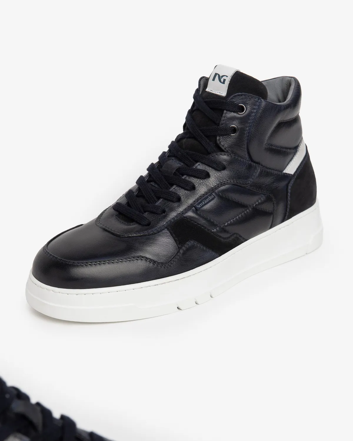 NeroGiardini sneakers inalti piele barbati iarna