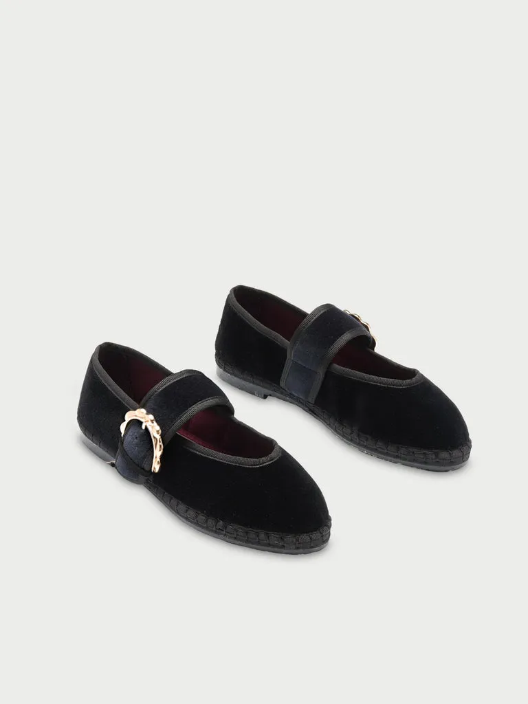 Flagelus Sophie Black pantofi Mary Jane negri