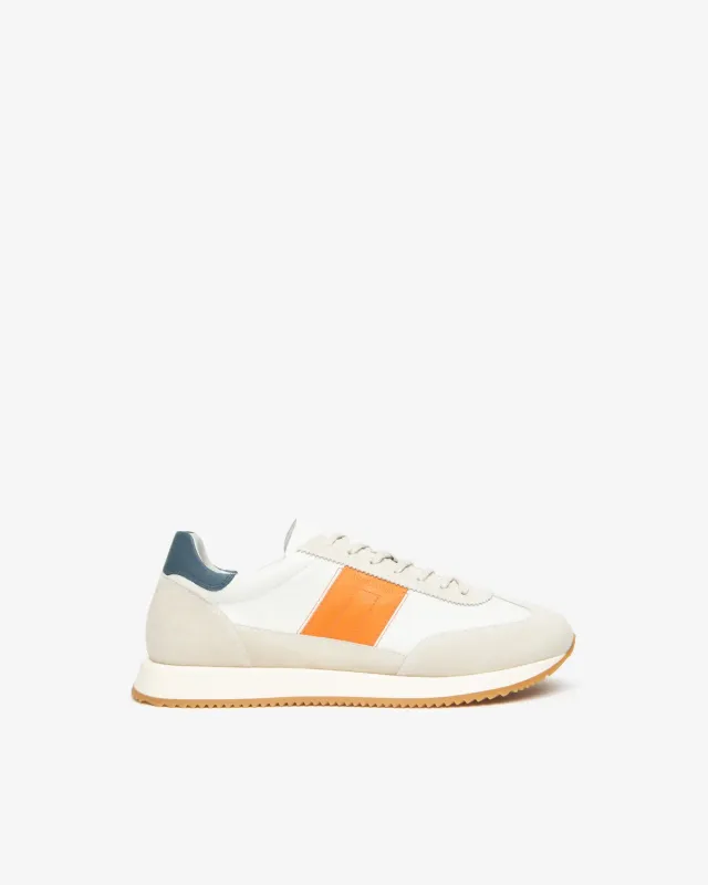 Sneakers barbati NeroGiardini piele si piele intoarsa
