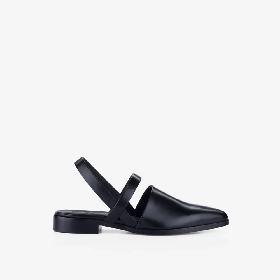Cecilia Bringheli Vega pantofi slingback piele negru