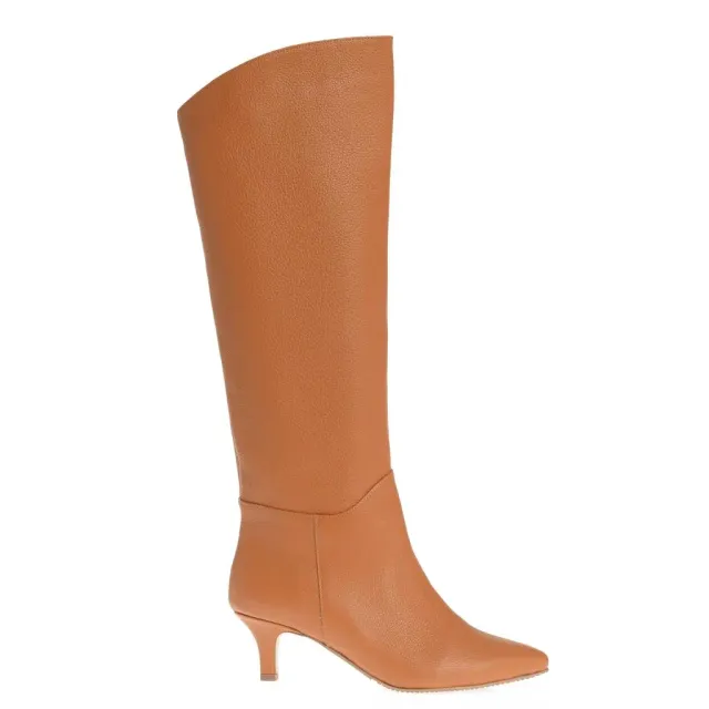 Ana Urbana Shoes Denisa cizme camel pana la genunchi