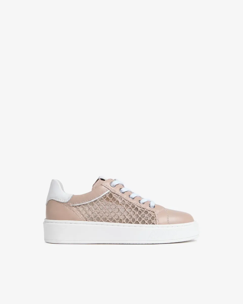 NeroGiardini sneakers fete material tehnic vara