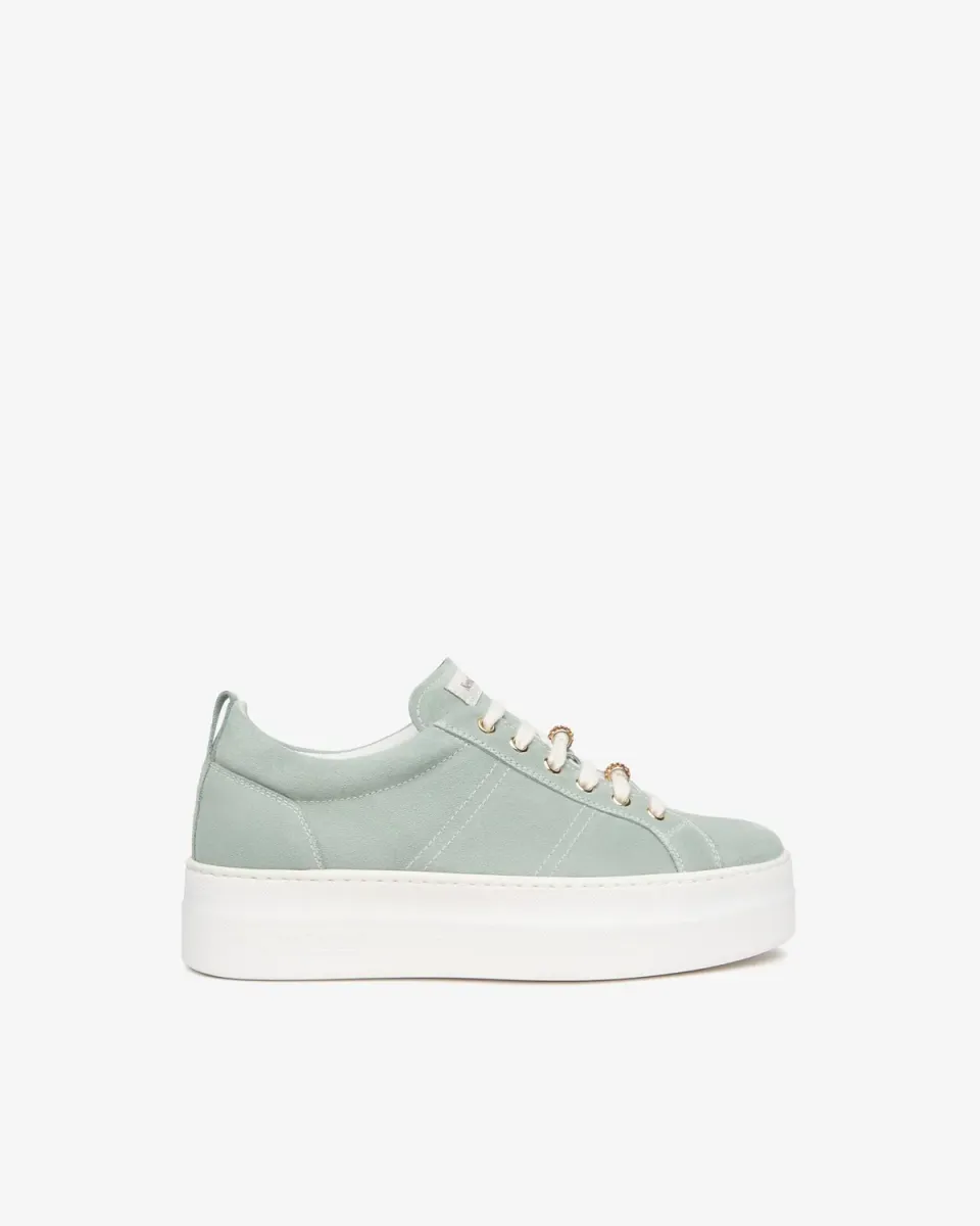 NeroGiardini sneakers dama piele intoarsa memory