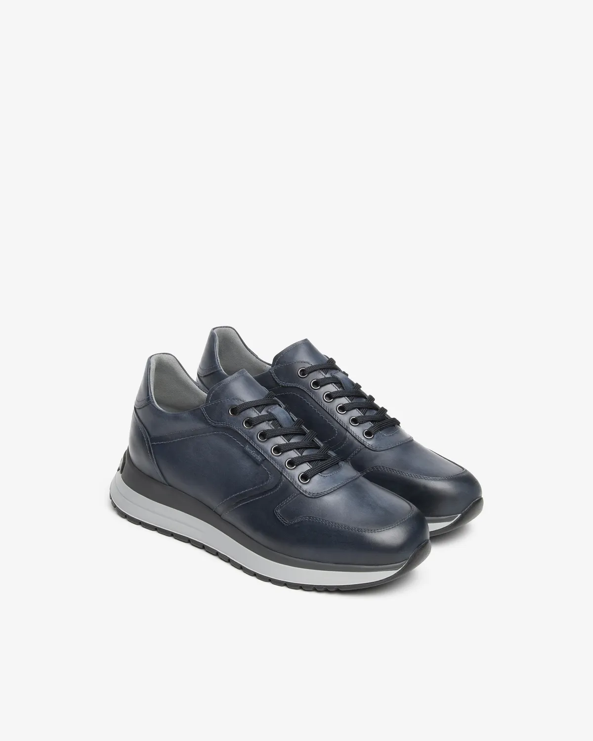 NeroGiardini sneakers piele barbati cu siret