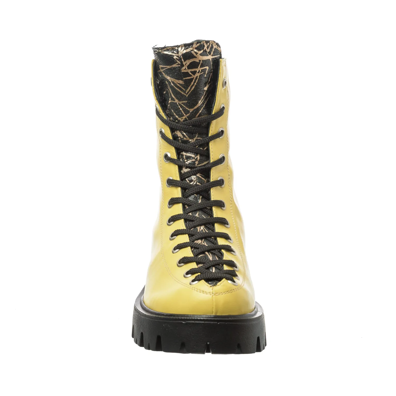 Catinca Shoes BC23 GBFA bocanci dama piele galben