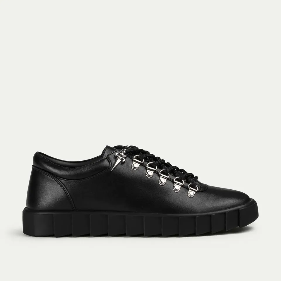 Cesare Paciotti Shark Hiking Low pantofi piele negru