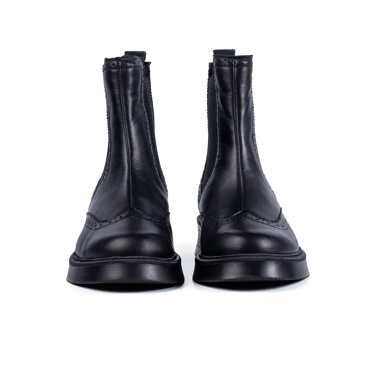 Lucas Shoes 400 ghete dama iarna negre piele