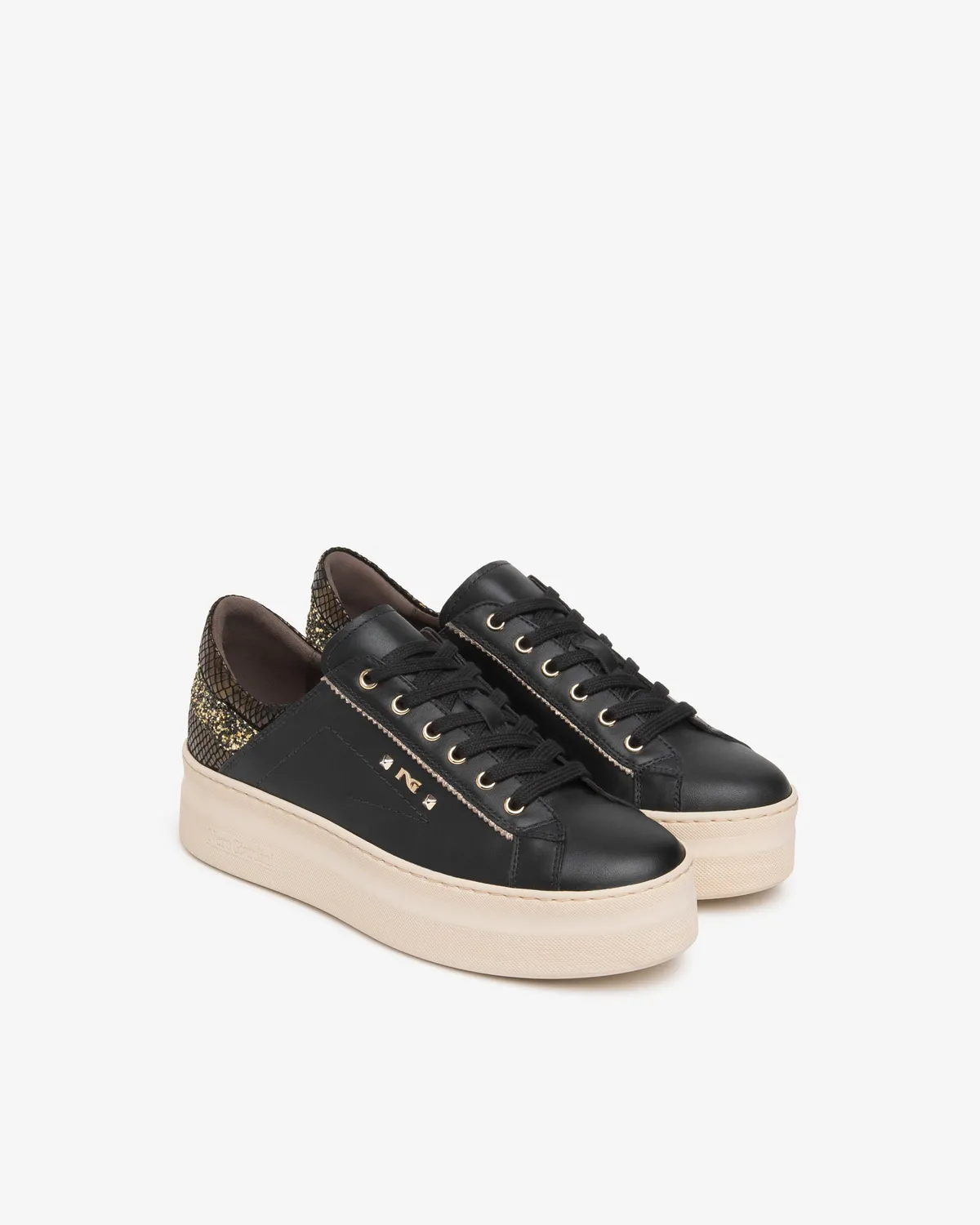 NeroGiardini sneakers platforma dama piele