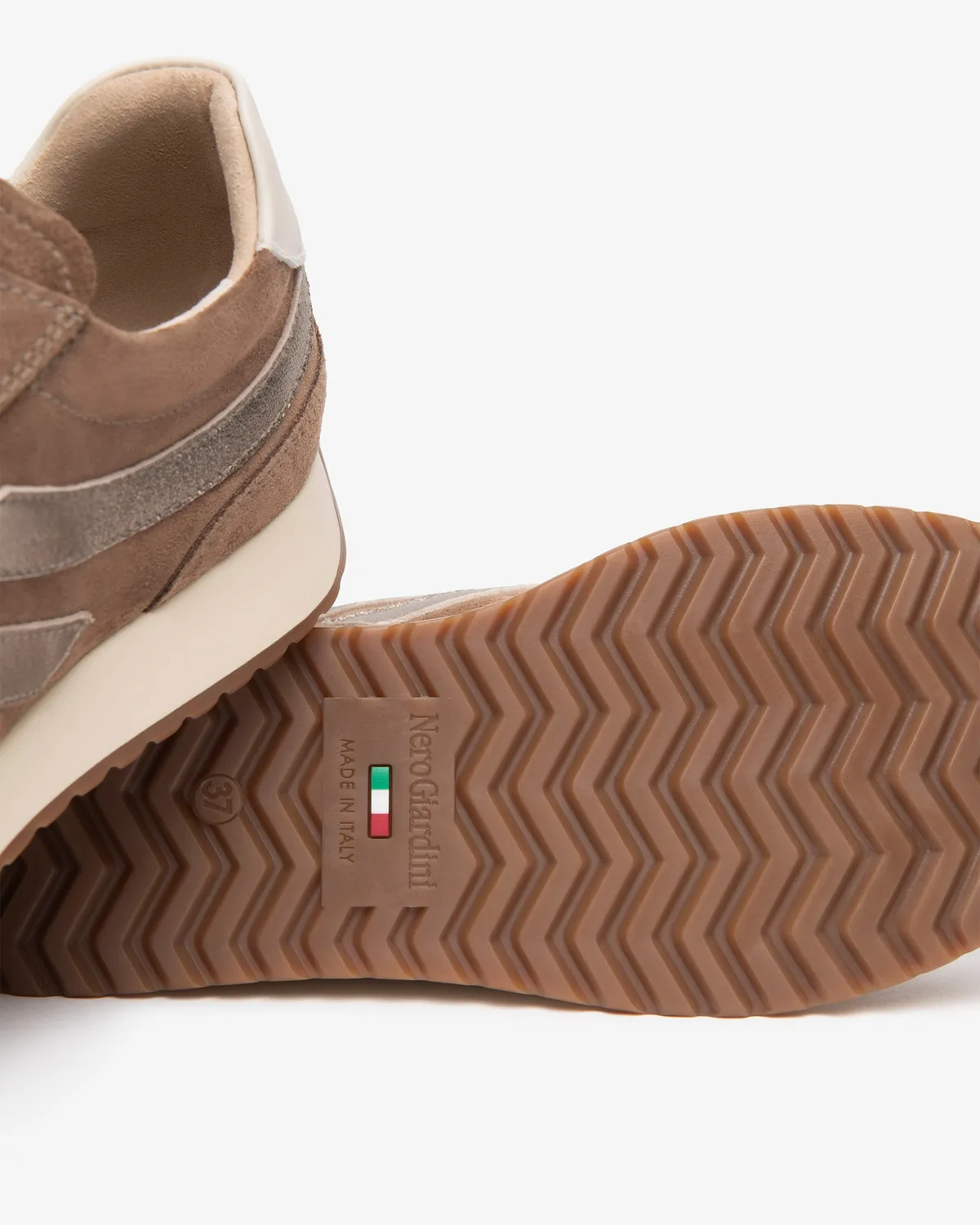 NeroGiardini sneakers dama piele intoarsa