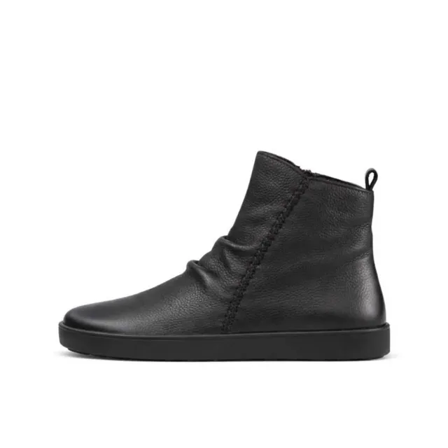 BÄR Lifestyle Merle botine damă negre cu pâslă