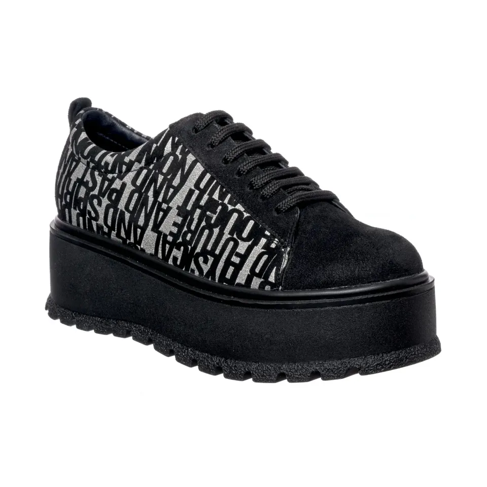 Catinca Shoes X3 NAS pantofi damă piele negru antilopă