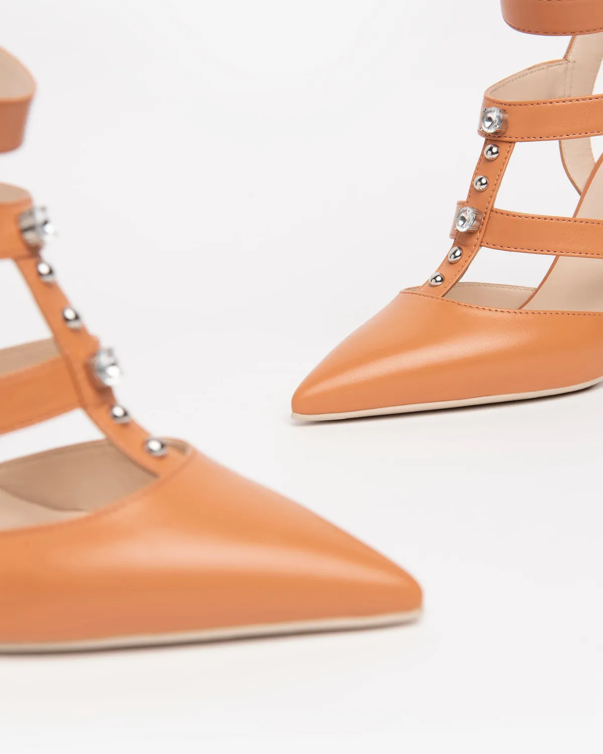 NeroGiardini pantofi dama piele toc 9,5 cm