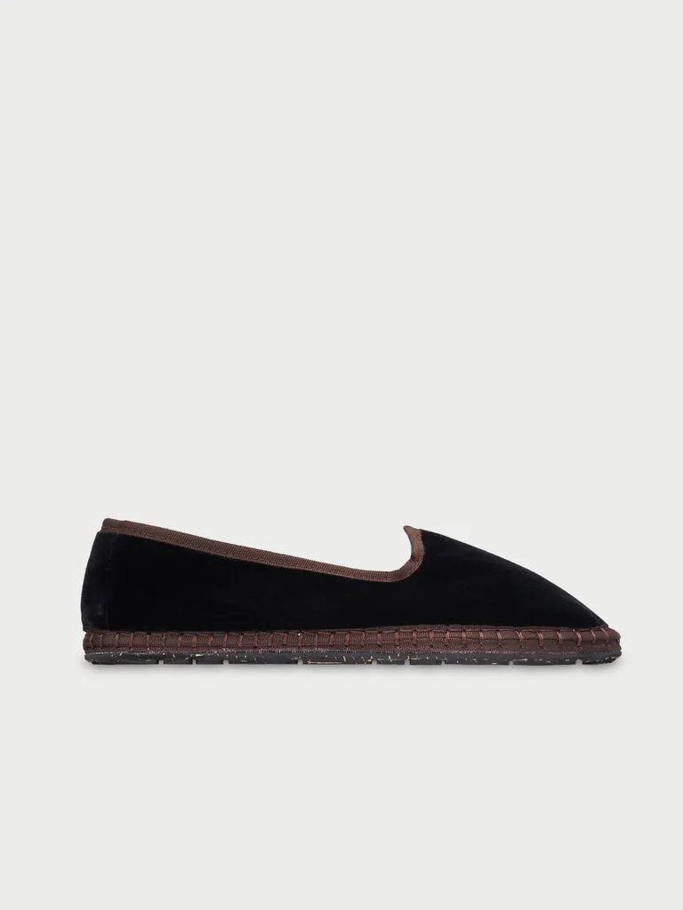 Flagelus Joanna papuci catifea negru