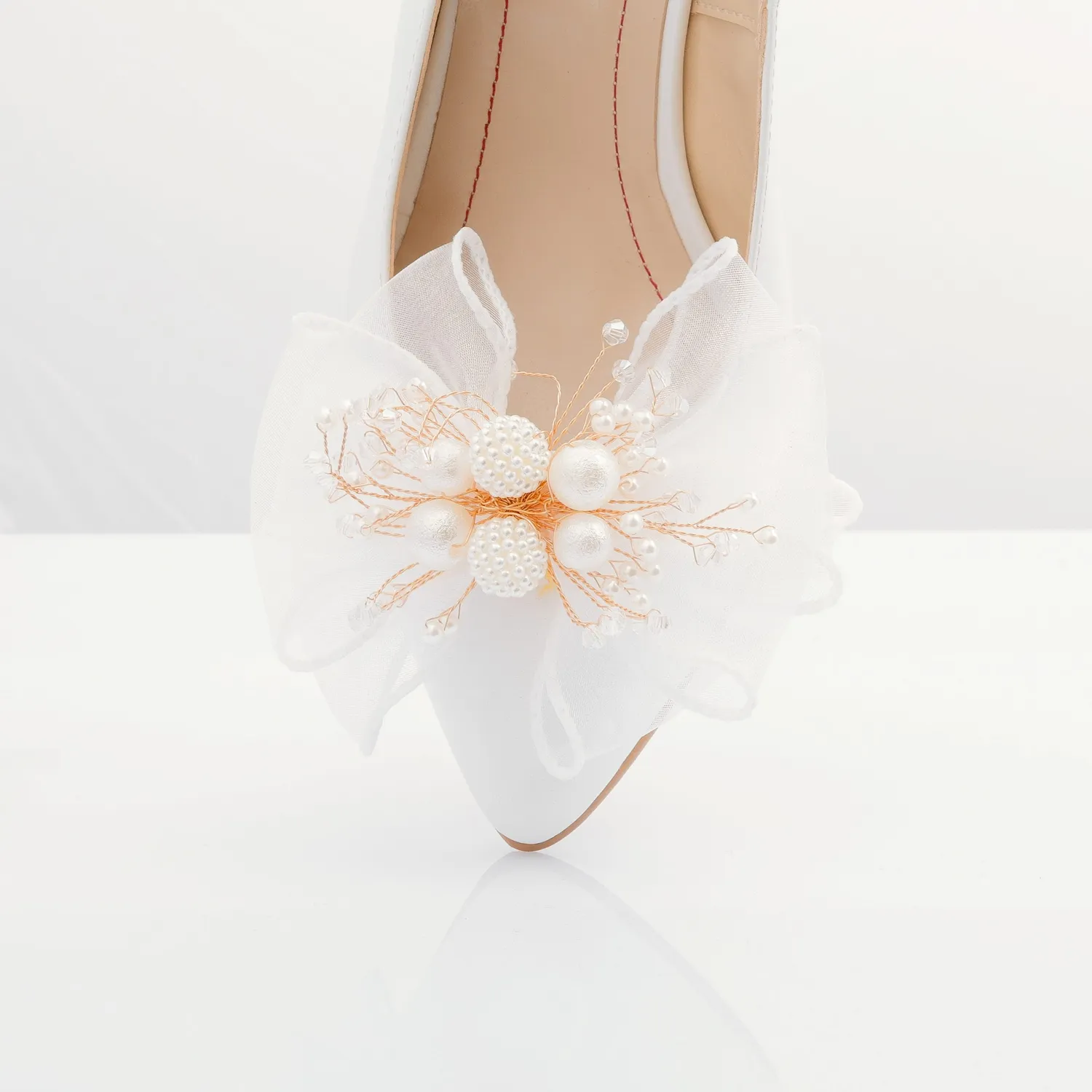Catinca Shoes D57MI ALB sandale piele alb sidef