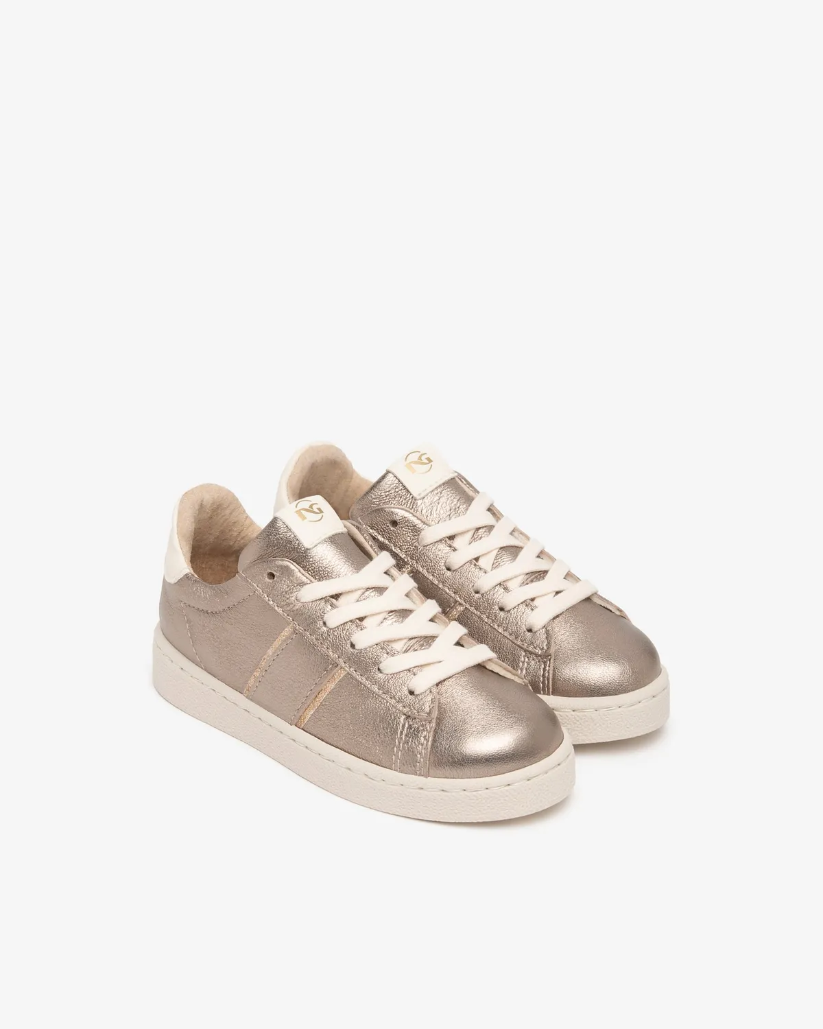 NeroGiardini sneakers fete piele material tehnic