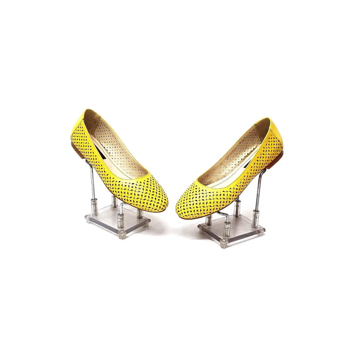 Catinca Shoes BL5 G balerini dama piele naturala galben