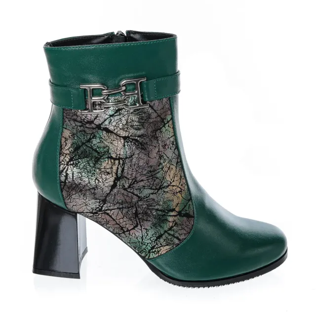 Catinca Shoes GX32 VBS ghete dama piele naturala verde