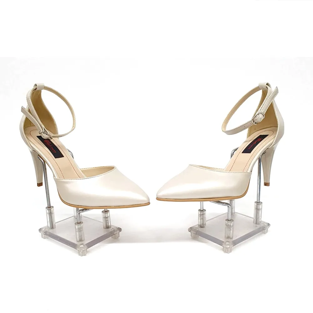 Catinca Shoes D19 BS sandale dama piele bej sidef