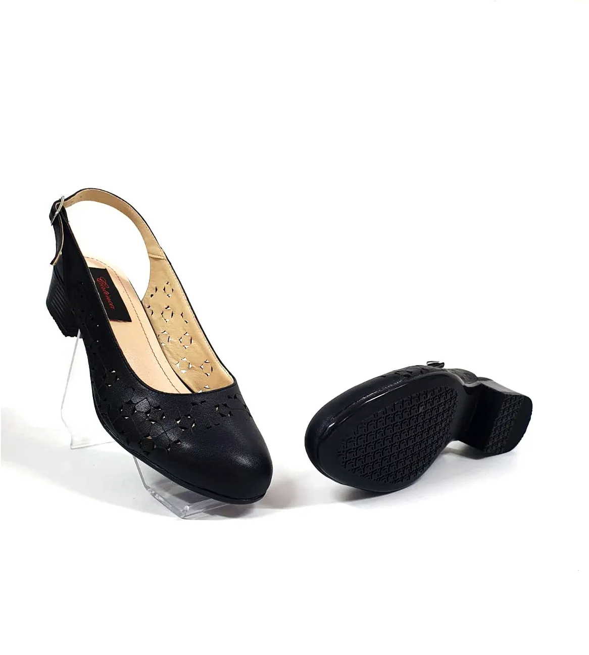 Catinca Shoes T17 sandale dama piele naturala negru box