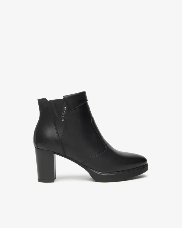 NeroGiardini botine piele dama iarna confortabile