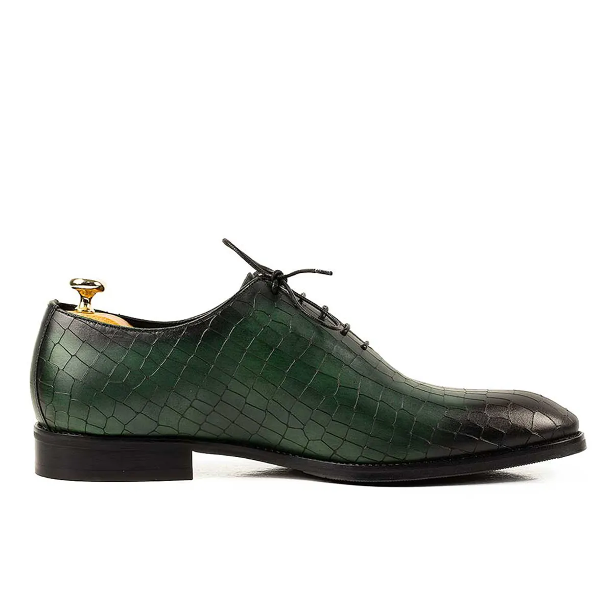 Lucas Shoes Elegant 712 pantofi barbati verde piele