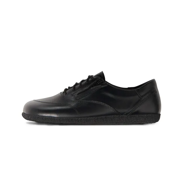 BÄR Pure Clea pantofi dama negri piele lata