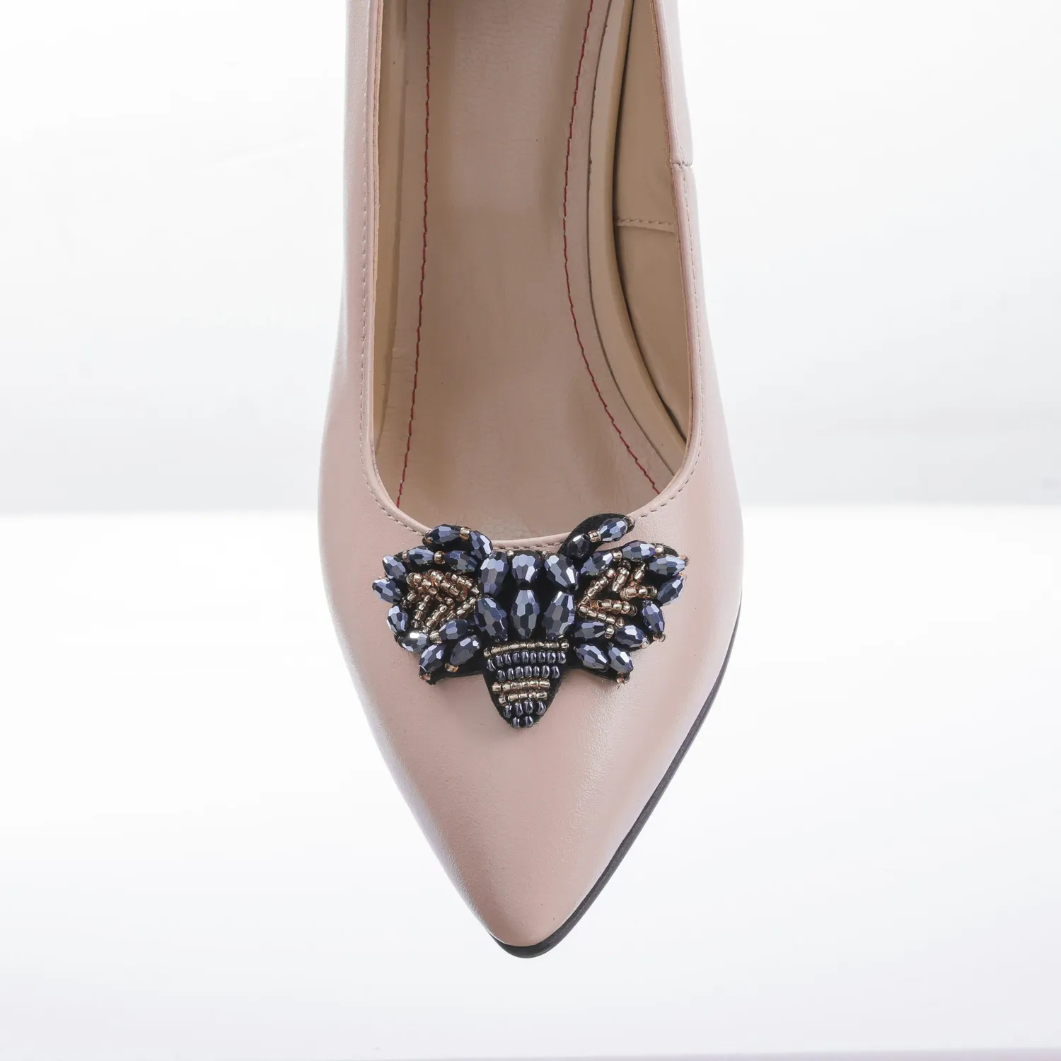 Catinca Shoes A63 NU pantofi dama piele nude box