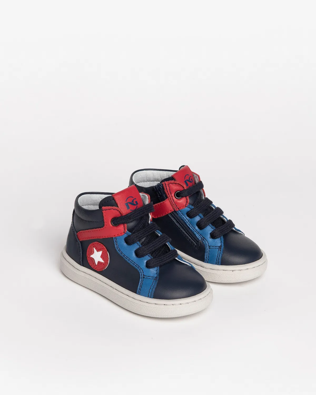 NeroGiardini sneakers bebe baieti piele toamna