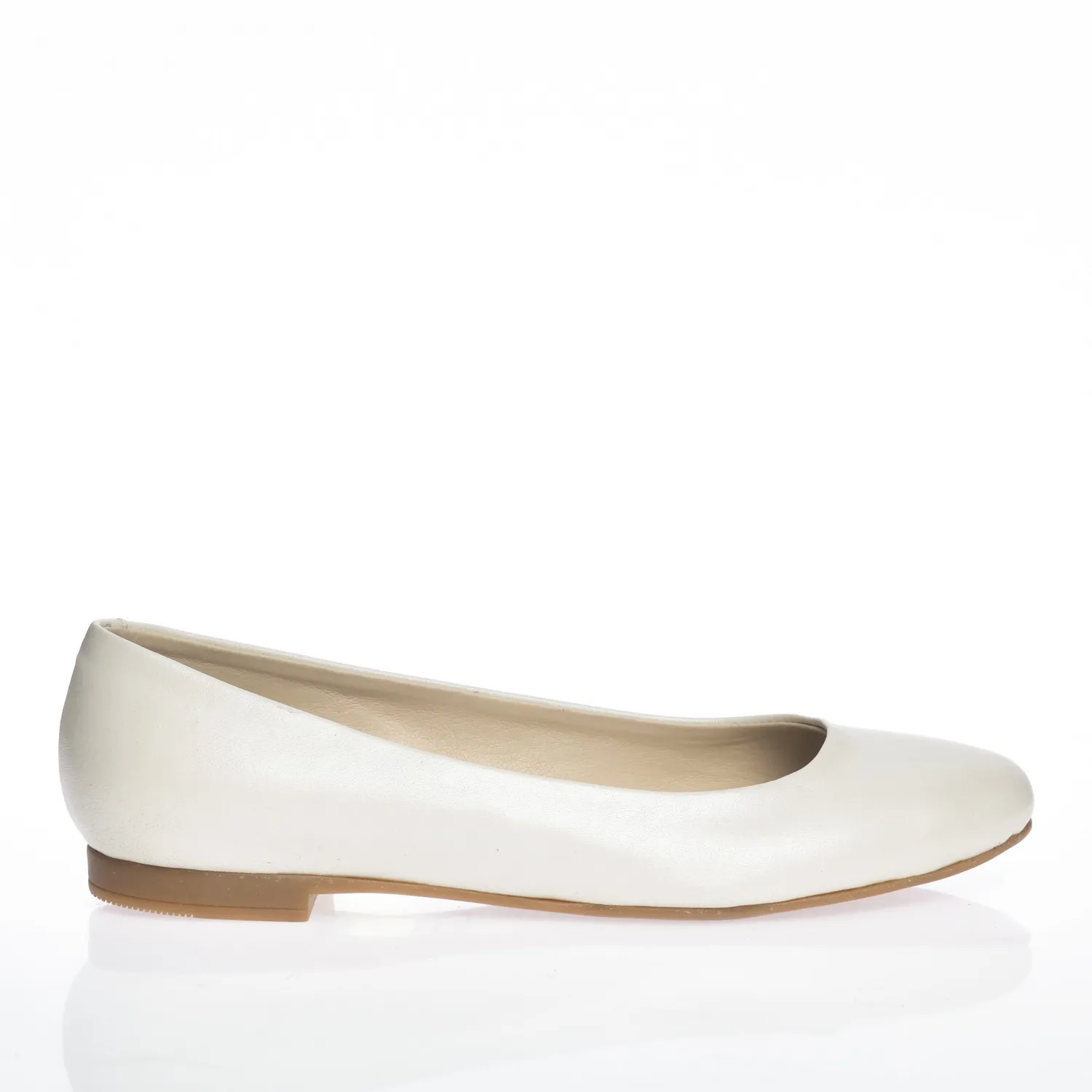 Catinca Shoes BL1 B balerini dama piele naturala bej