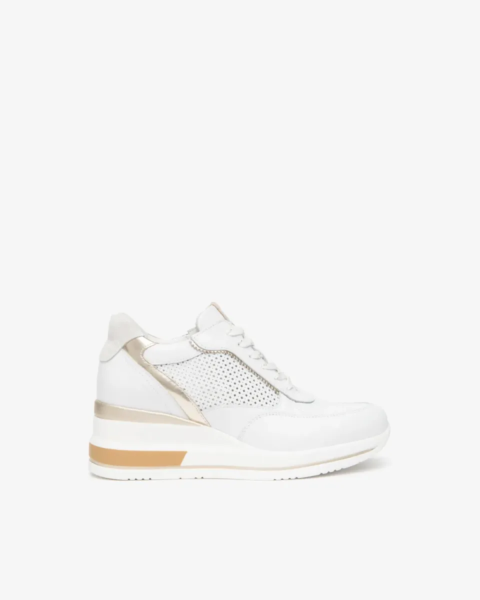 NeroGiardini sneakers dama piele si material tehnic