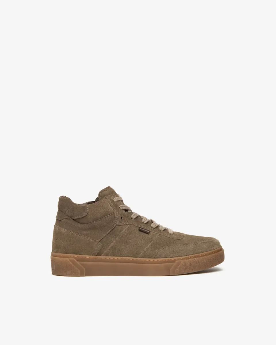 NeroGiardini sneakers barbati inalti piele intoarsa