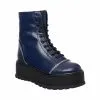 Catinca Shoes BC31 BB bocanci dama piele naturala albastru