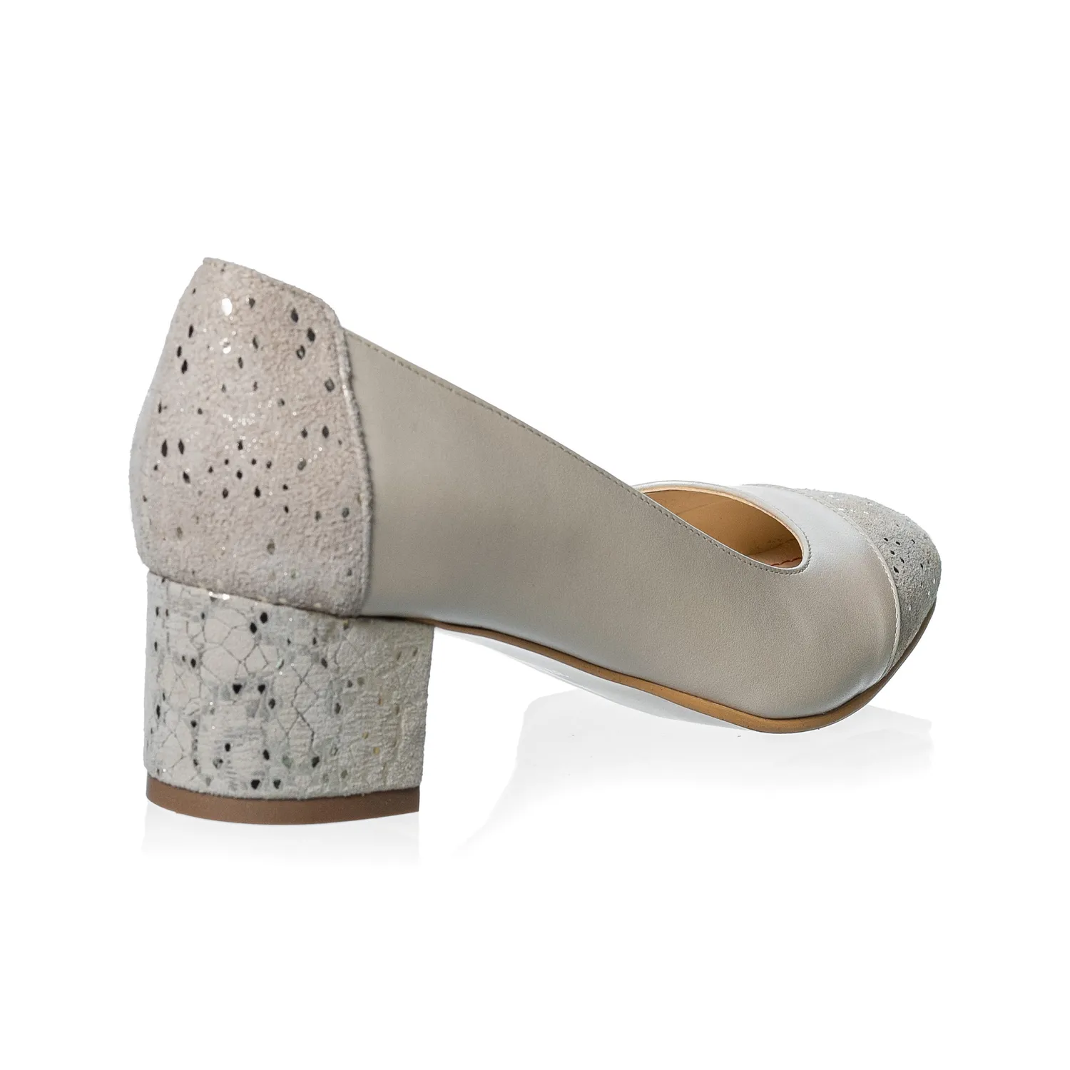 Catinca Shoes A8 BSFA pantofi damă bej piele