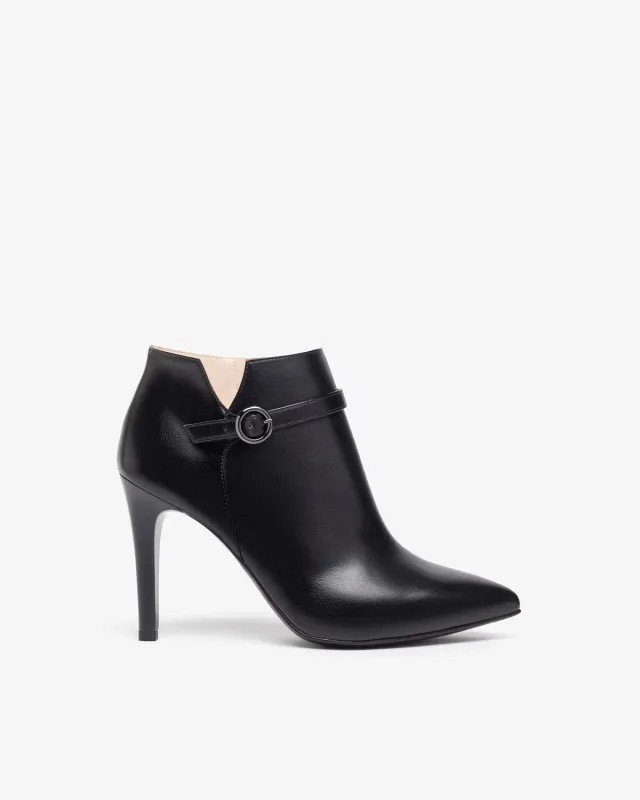 Botine damă NeroGiardini piele toamnă iarnă
