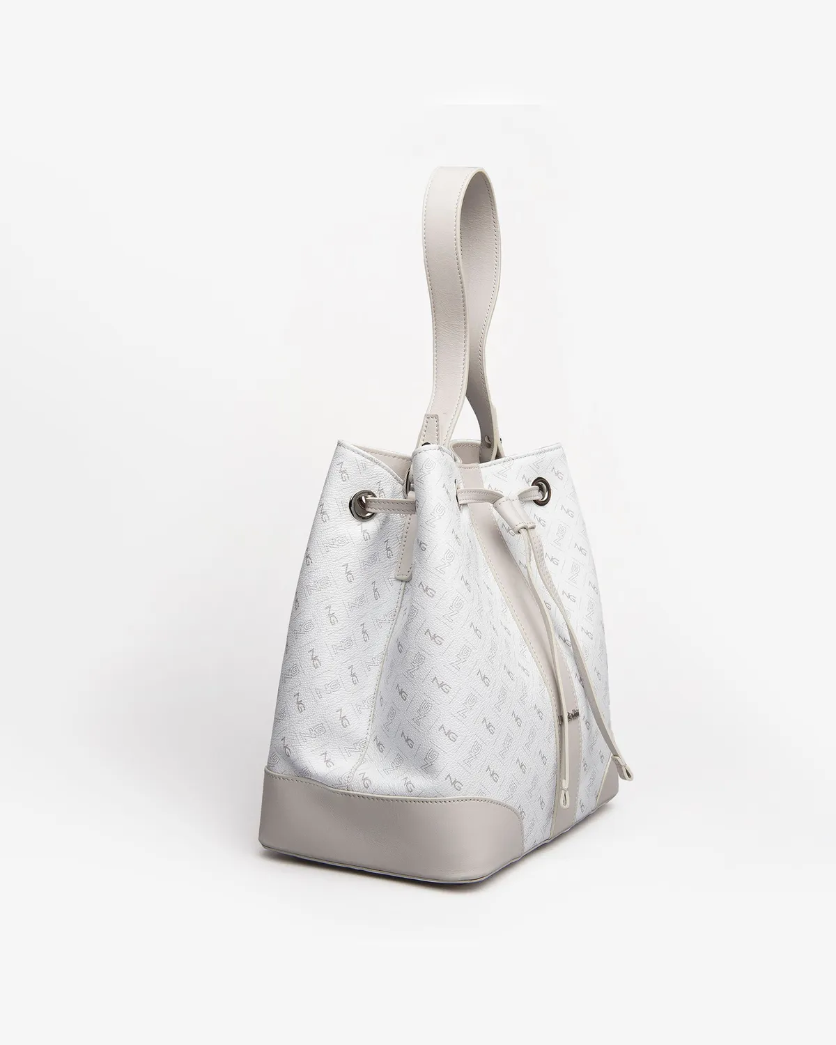 NeroGiardini geanta piele tip sac cu monograma