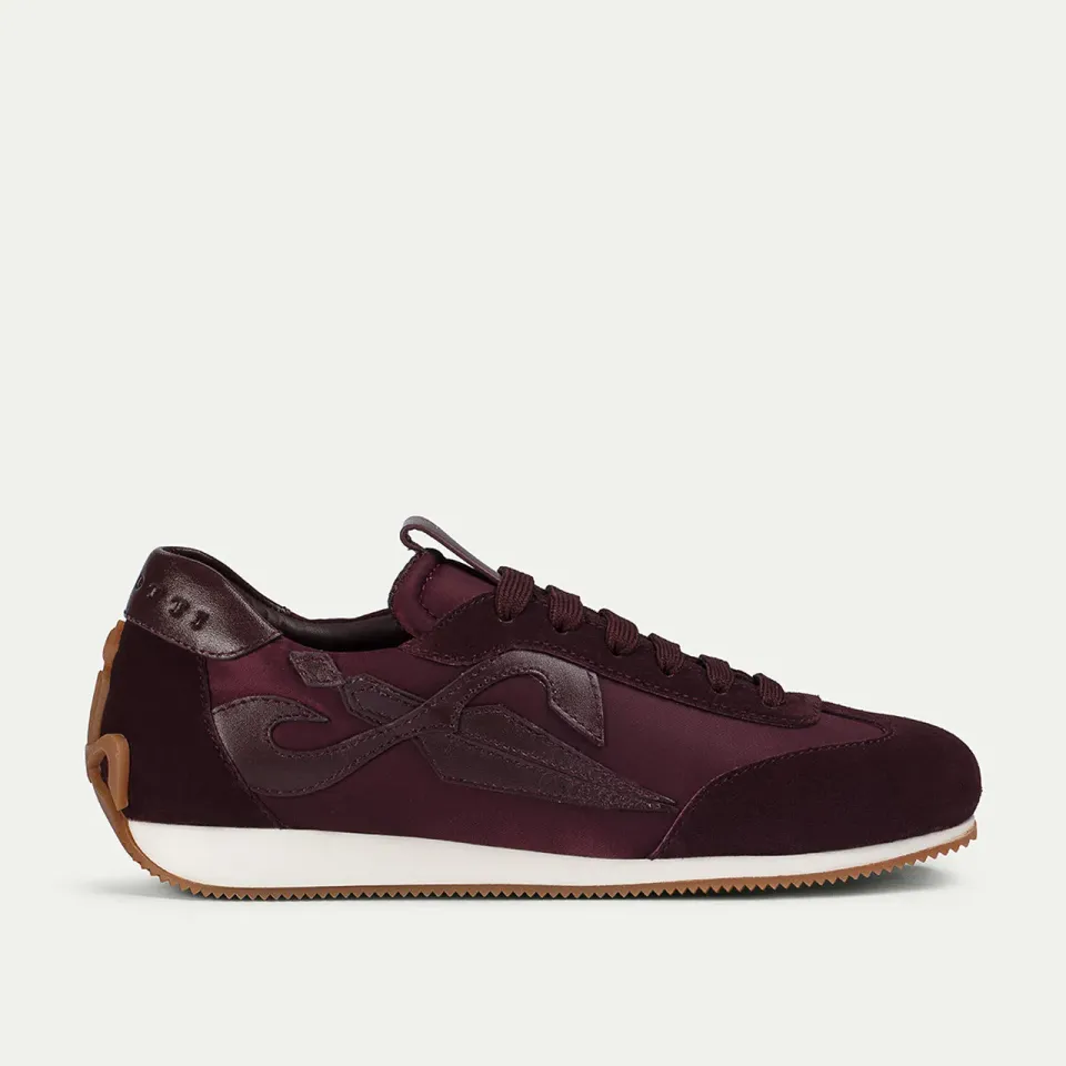 Sneakers Cesare Paciotti Myron dama bordo piele intoarsa