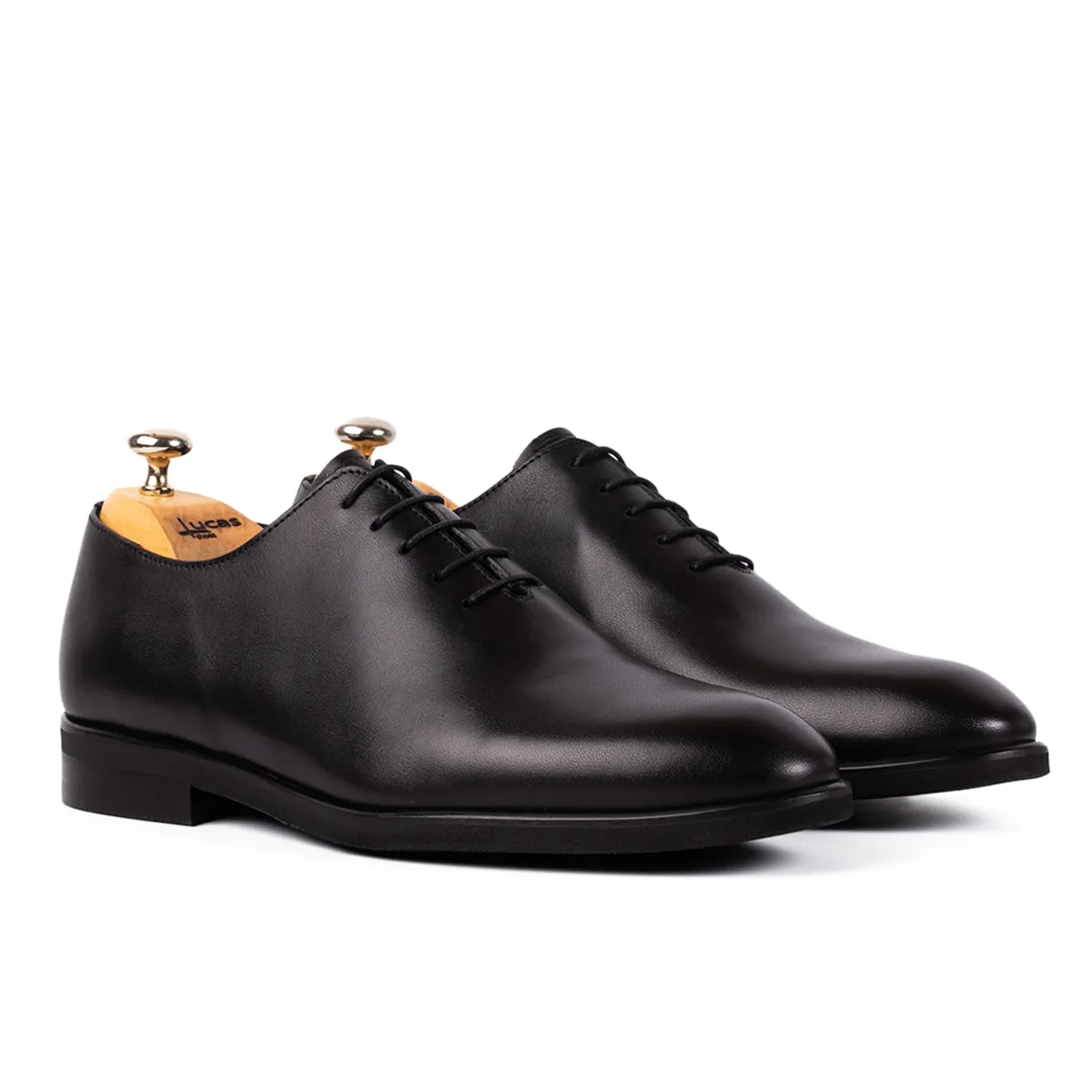 Lucas Shoes Elegant 902 pantofi negru piele naturală