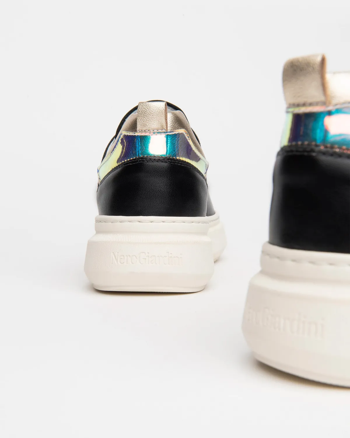 Sneakers piele dama NeroGiardini toamna-iarna confort