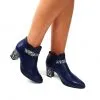 Catinca Shoes GX35 BT botine dama piele bleumarin