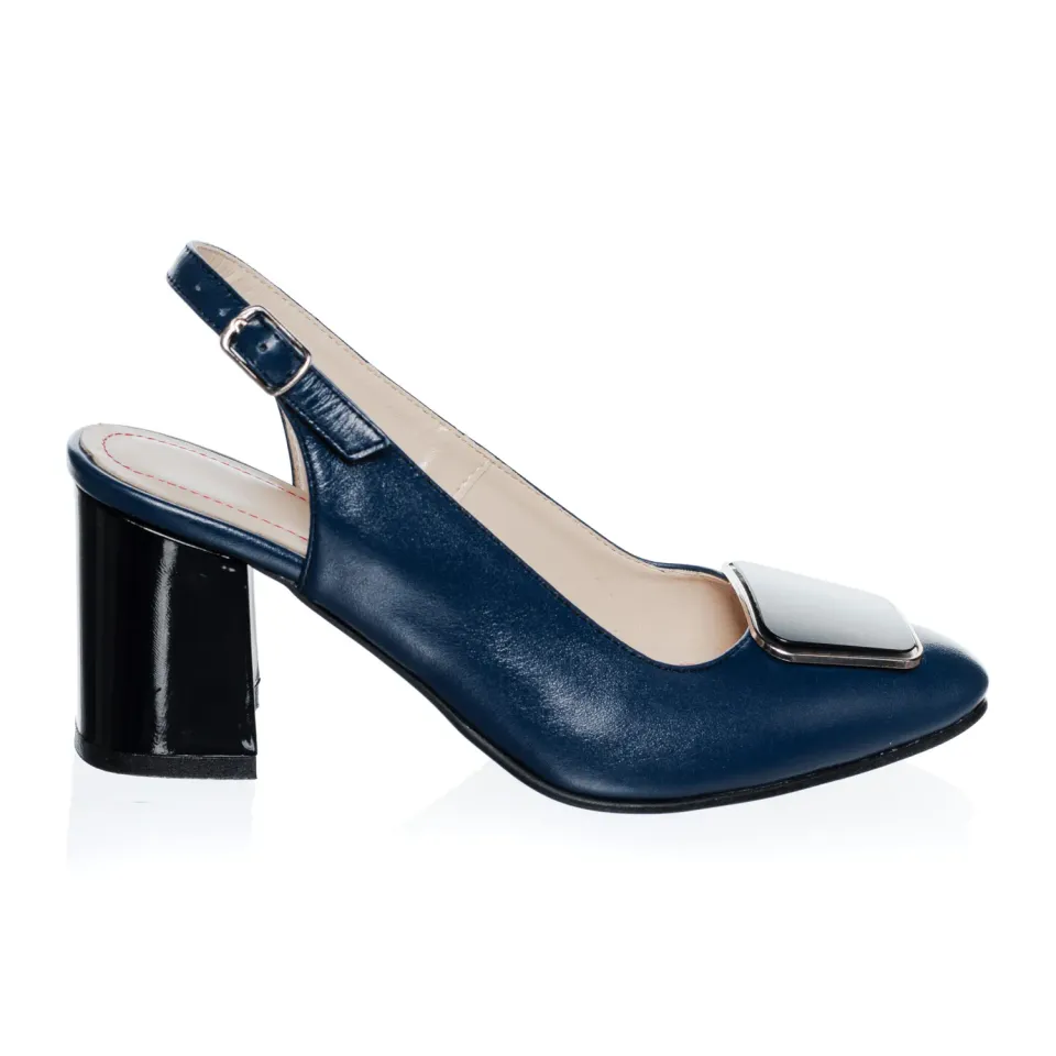 Catinca Shoes D35 BB sandale dama blue box piele