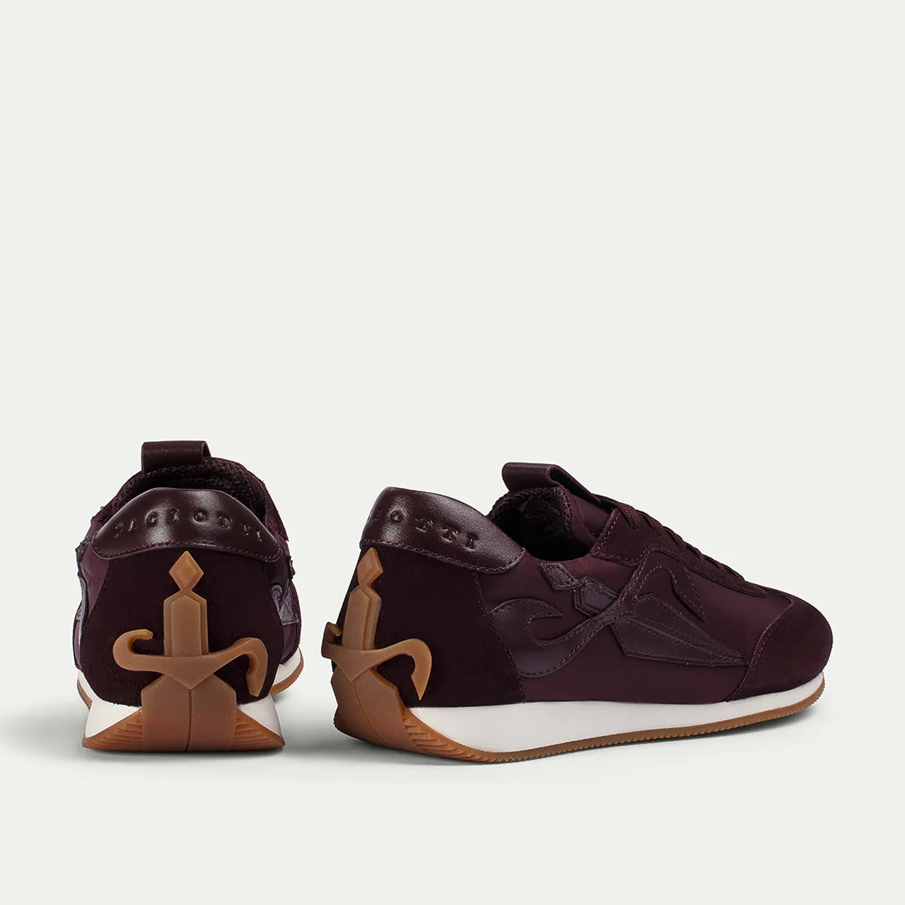 Sneakers Cesare Paciotti Myron dama bordo piele intoarsa