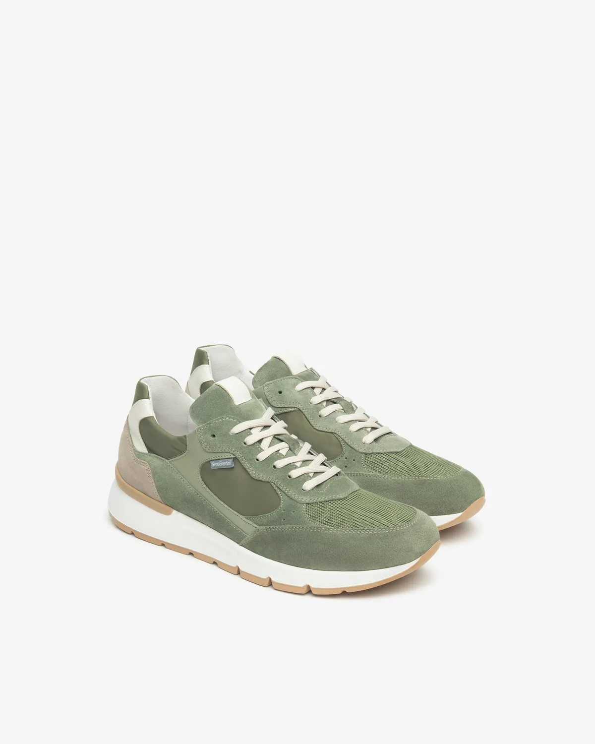 NeroGiardini sneakers piele panza barbati primavara