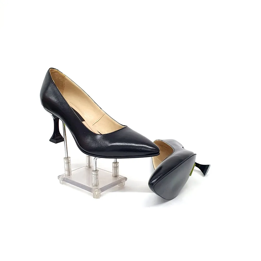 Catinca Shoes A17 NB pantofi piele naturala negru box