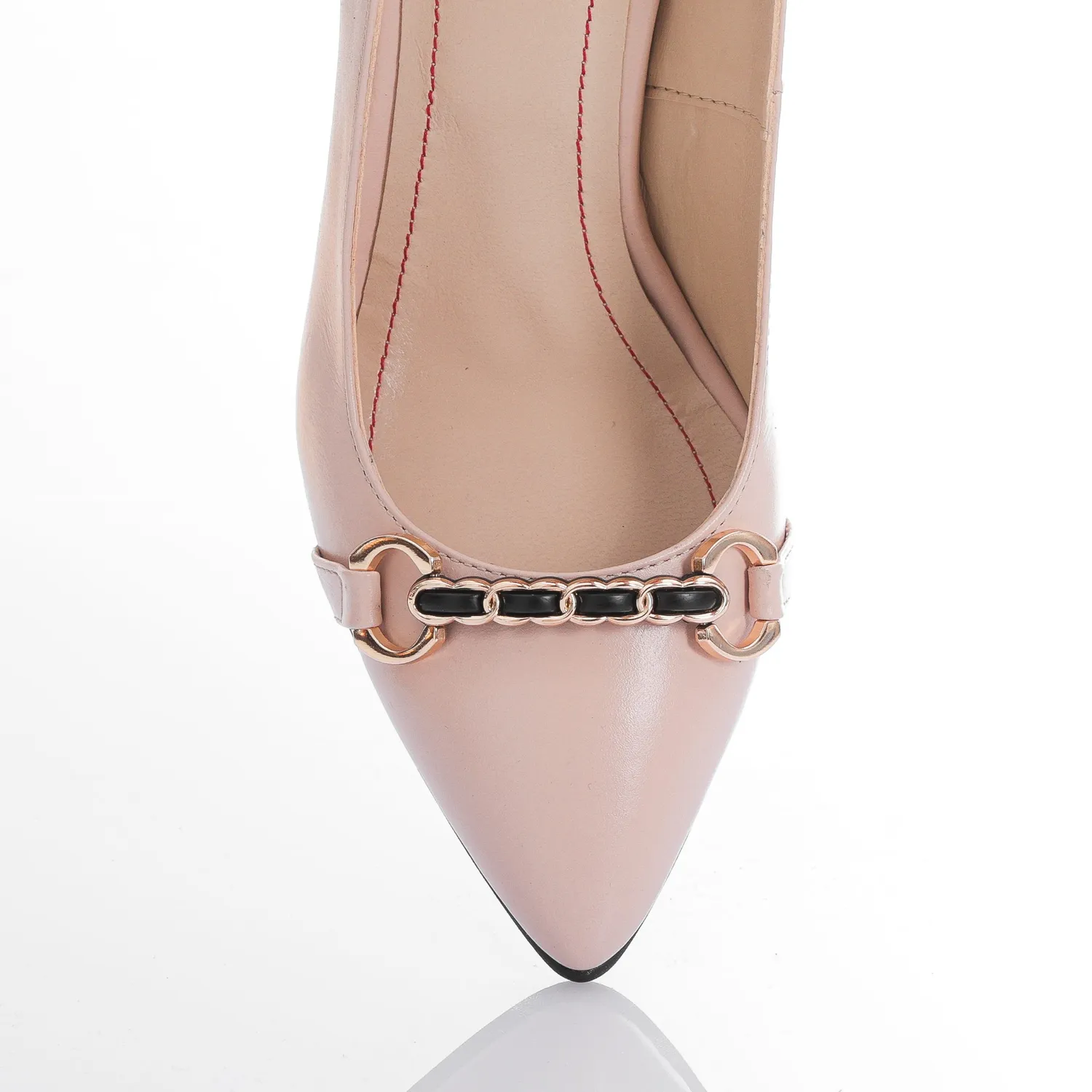 Catinca Shoes D47 NU sandale dama piele nude box