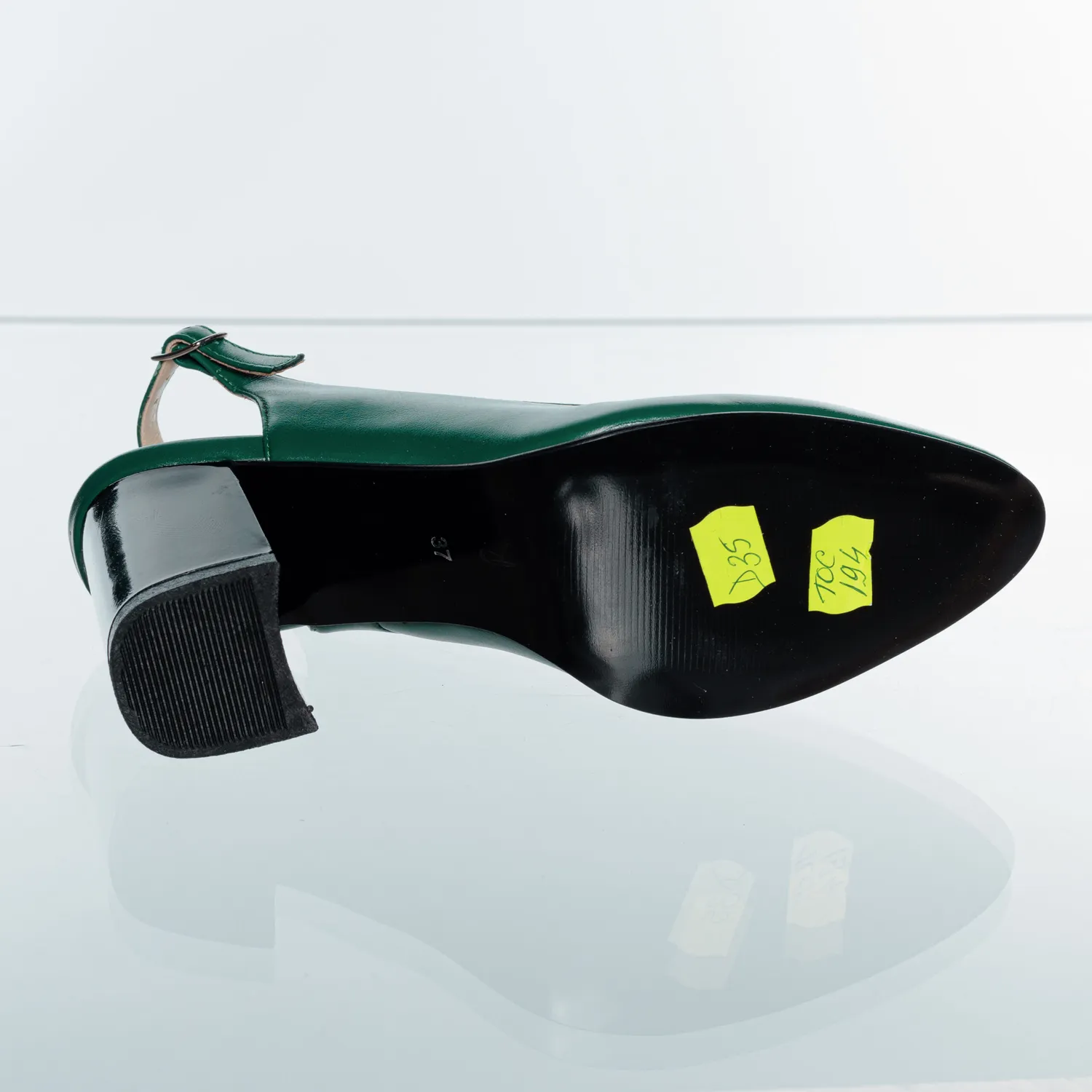 Catinca Shoes D35 VB sandale dama verde piele